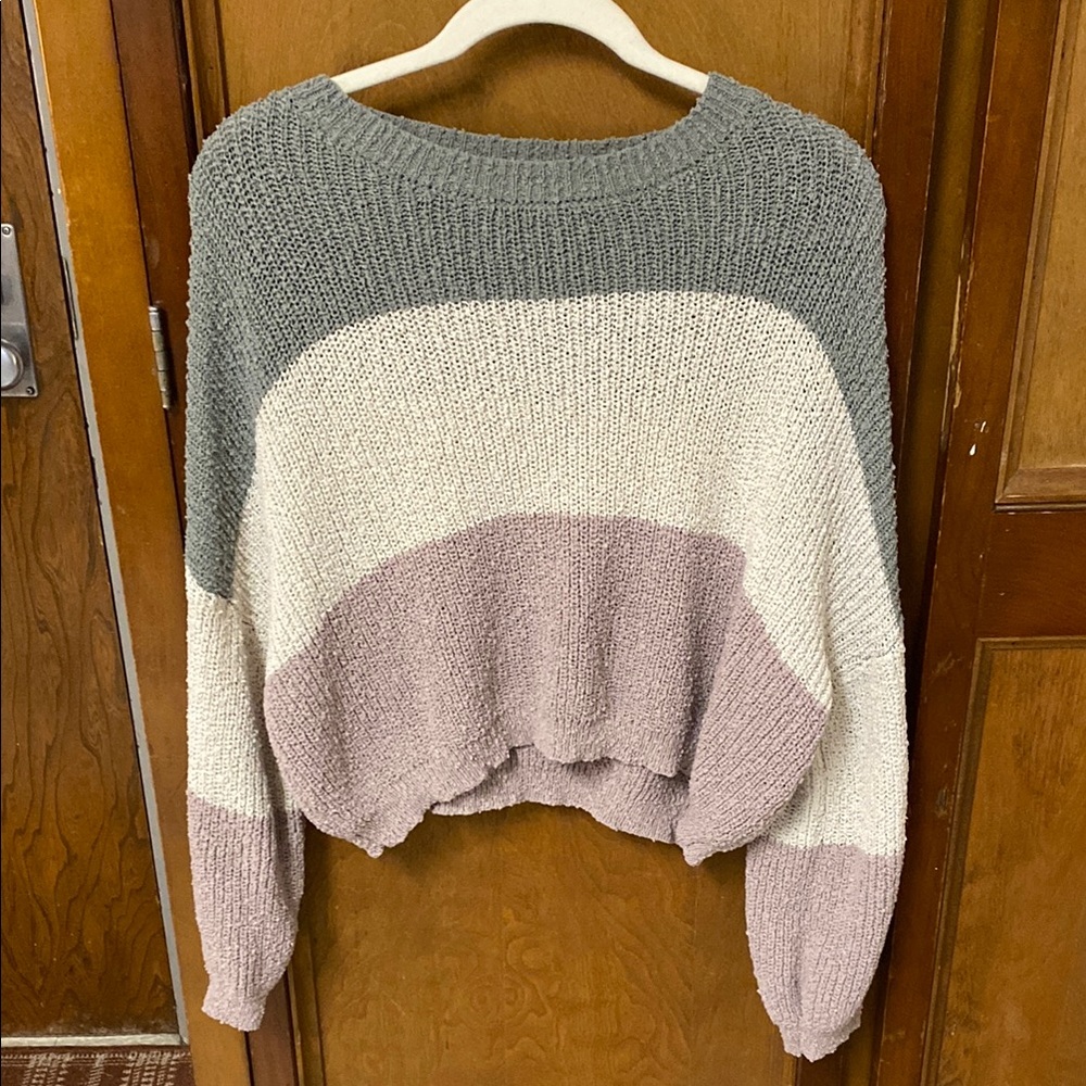 Debut Women’s Colorblock Knit Sweater